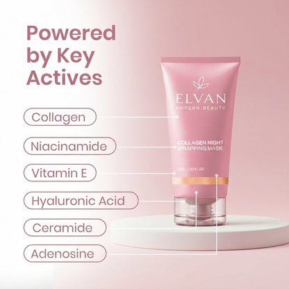 Elvan Collagen Night Wrapping Mask